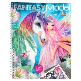 Depesche Create Your Fantasy Model Colouring Book