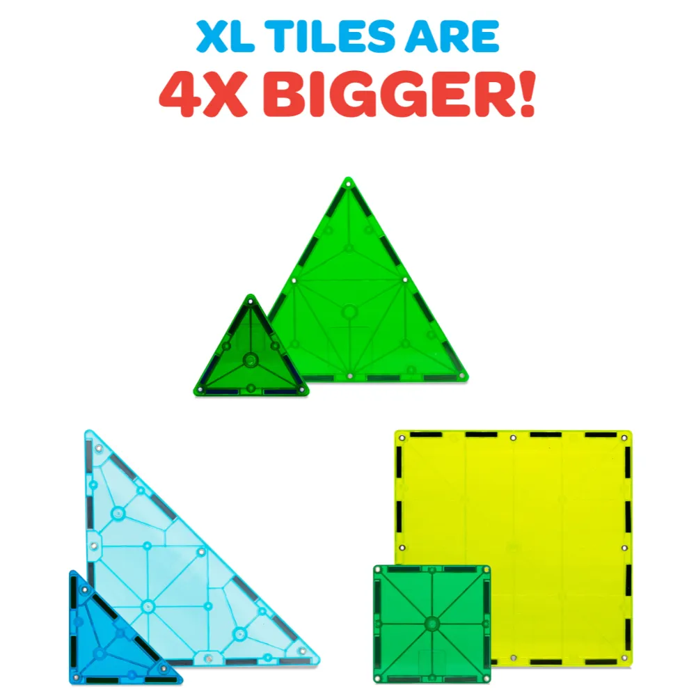 Dino World XL 50 Piece Set by Magna-Tiles