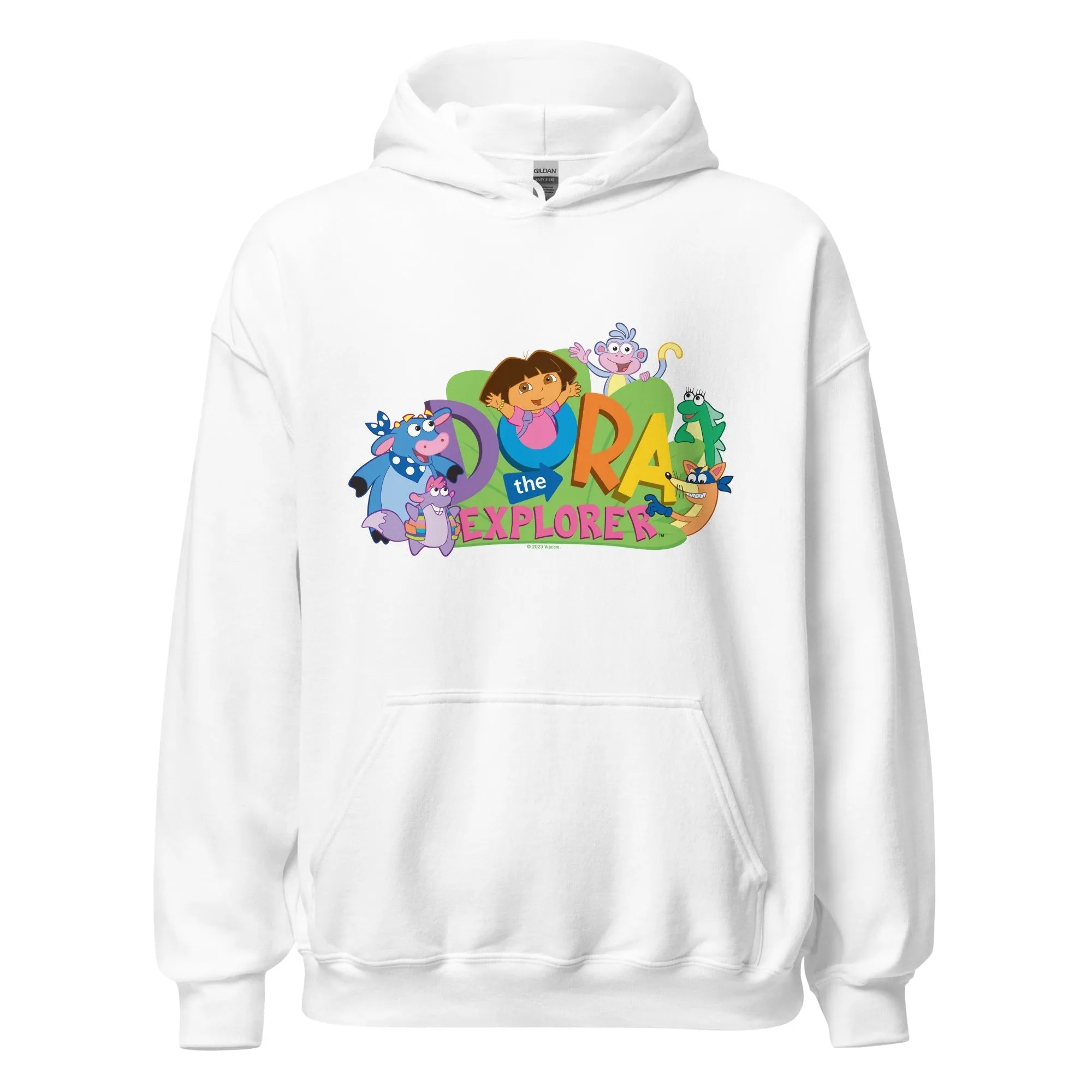 Dora the Explorer Logo Hooded Sweatshirt