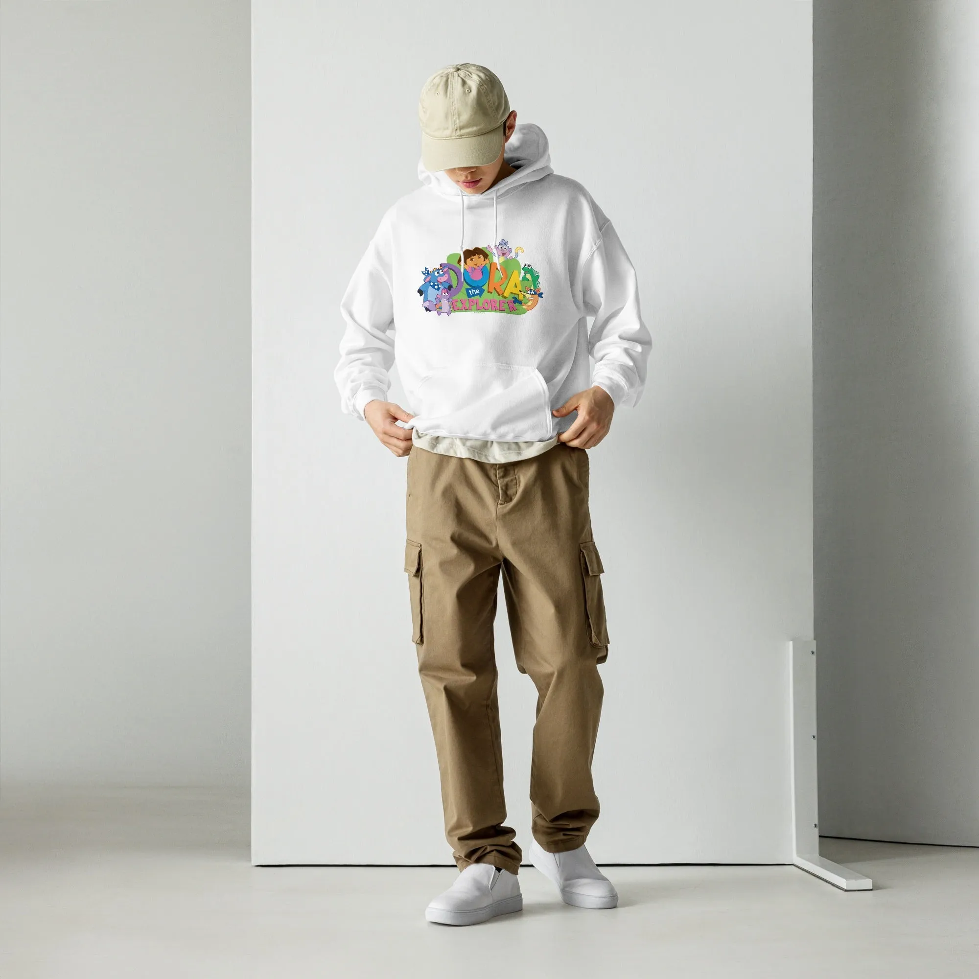 Dora the Explorer Logo Hooded Sweatshirt