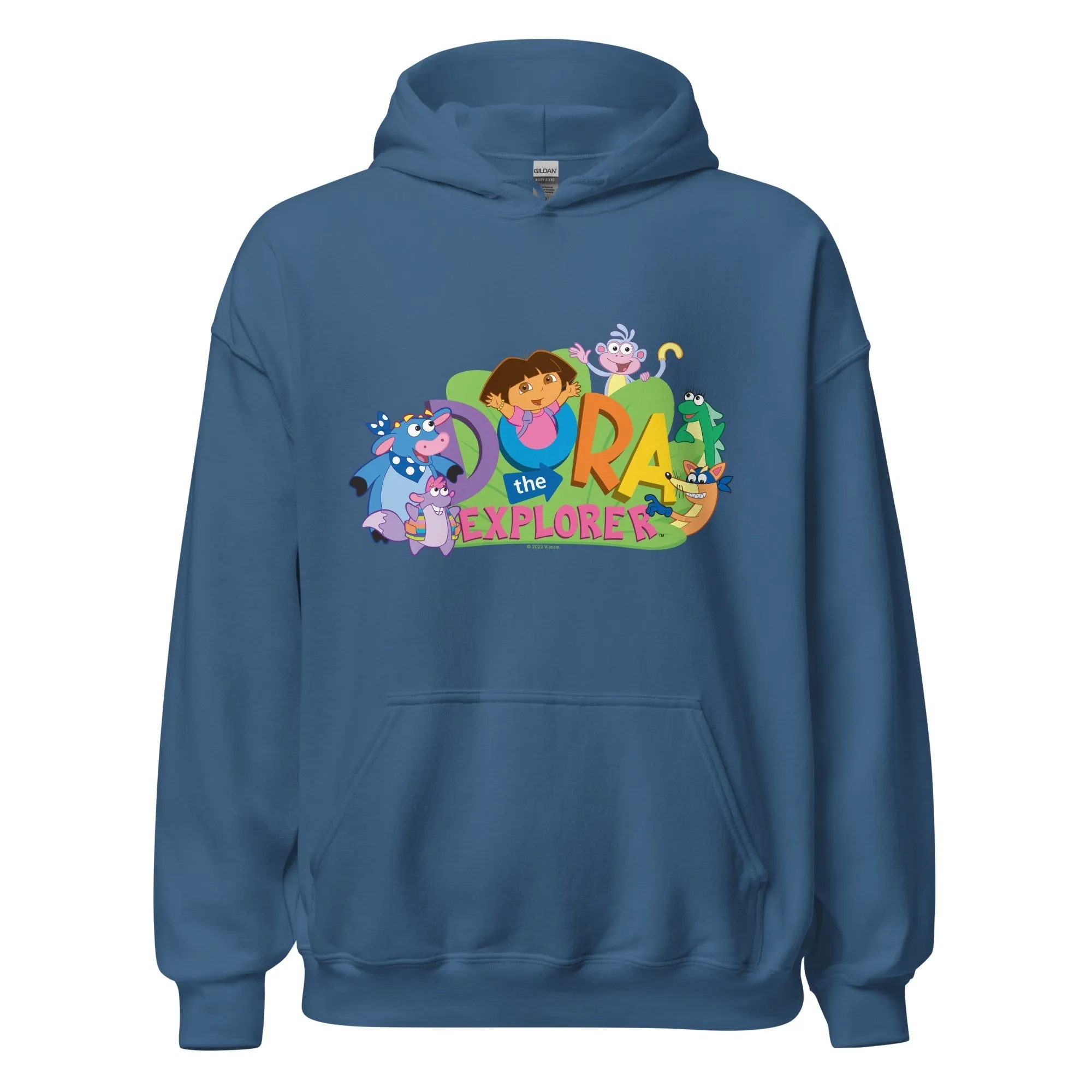 Dora the Explorer Logo Hooded Sweatshirt