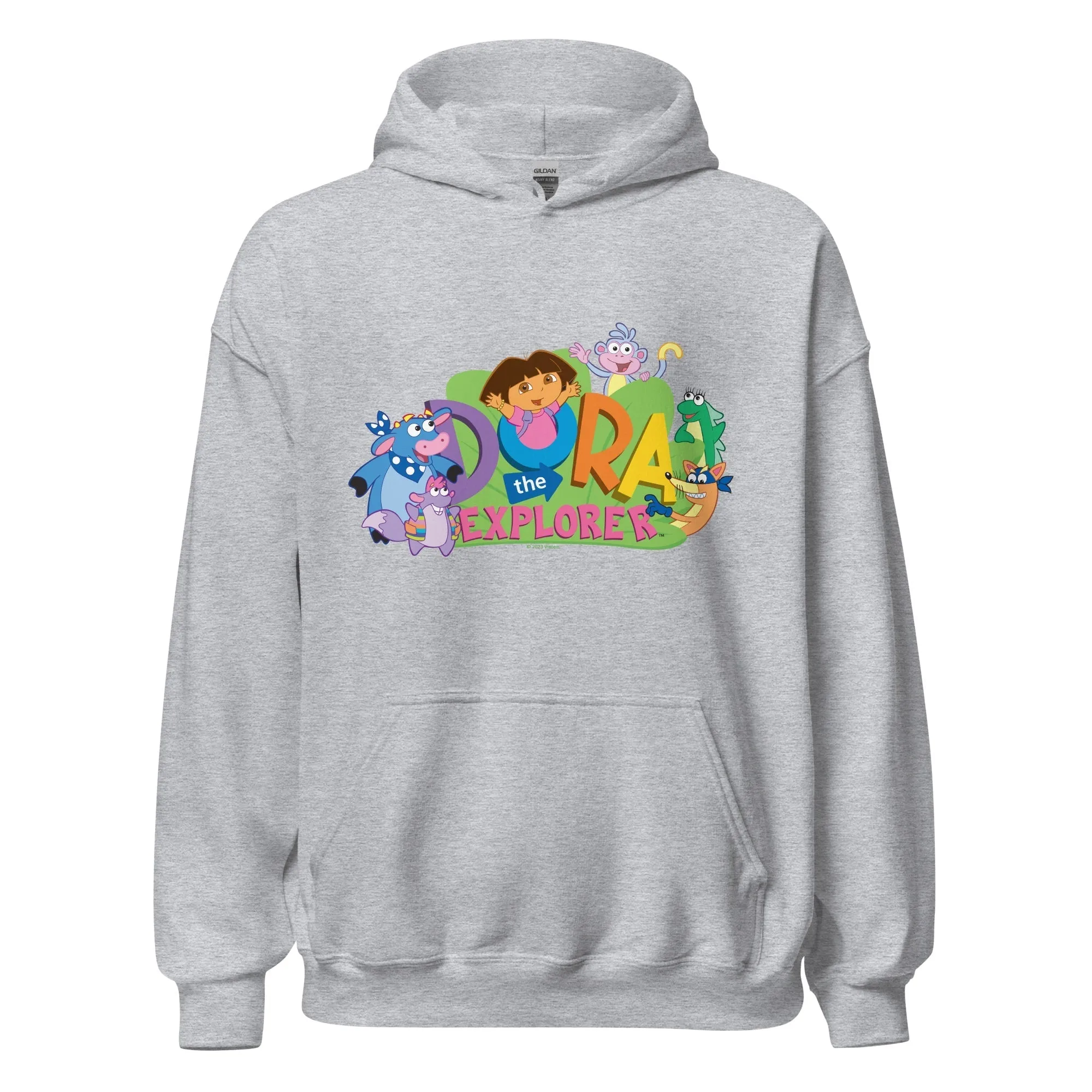 Dora the Explorer Logo Hooded Sweatshirt