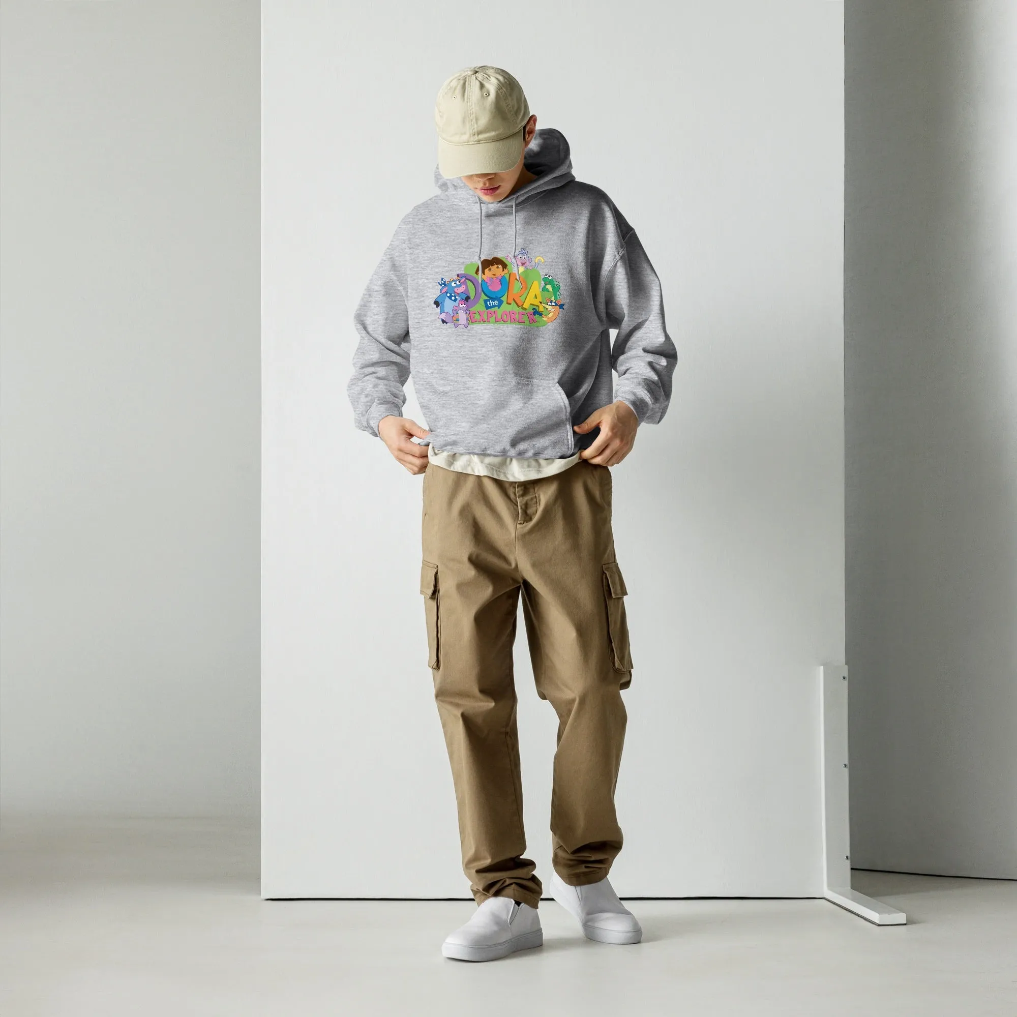 Dora the Explorer Logo Hooded Sweatshirt