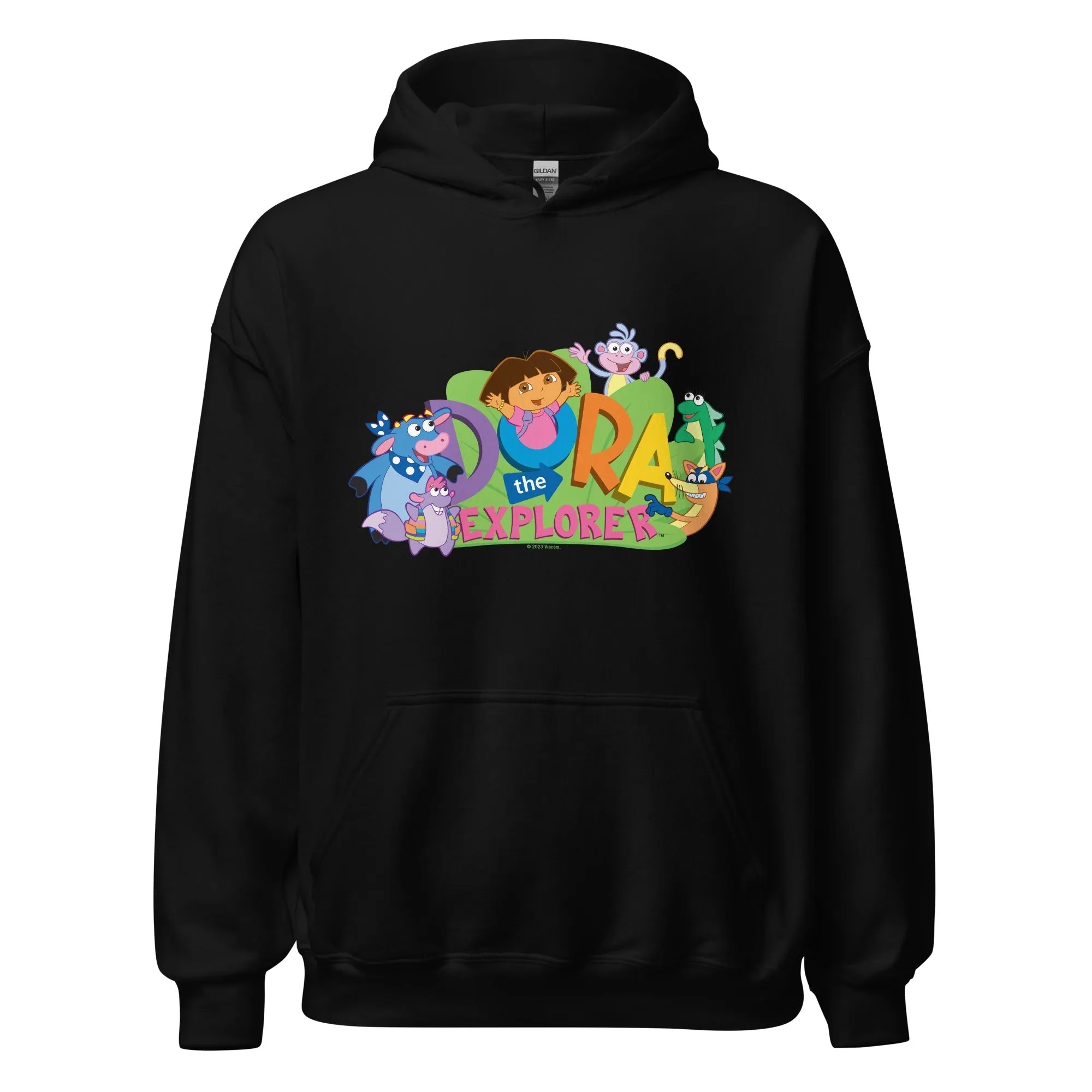 Dora the Explorer Logo Hooded Sweatshirt