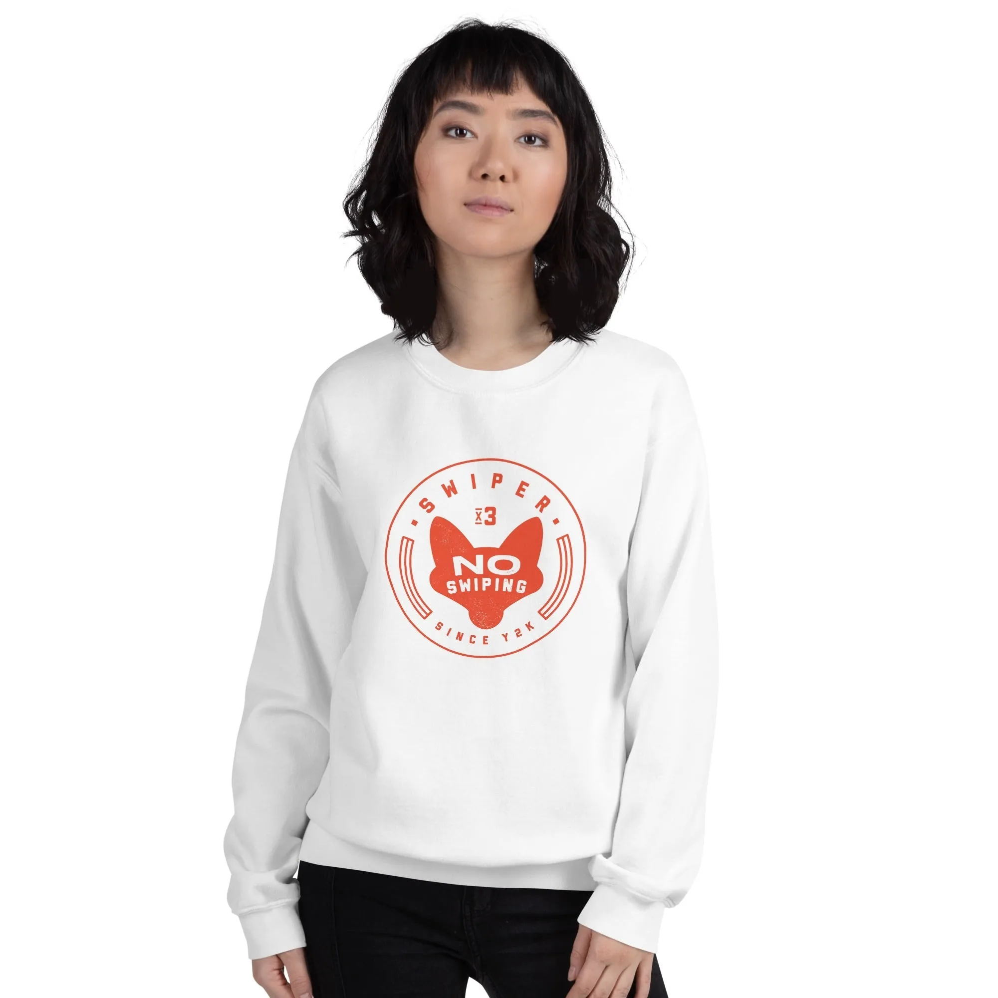 Dora the Explorer Swiper No Swiping Fleece Crewneck Sweatshirt