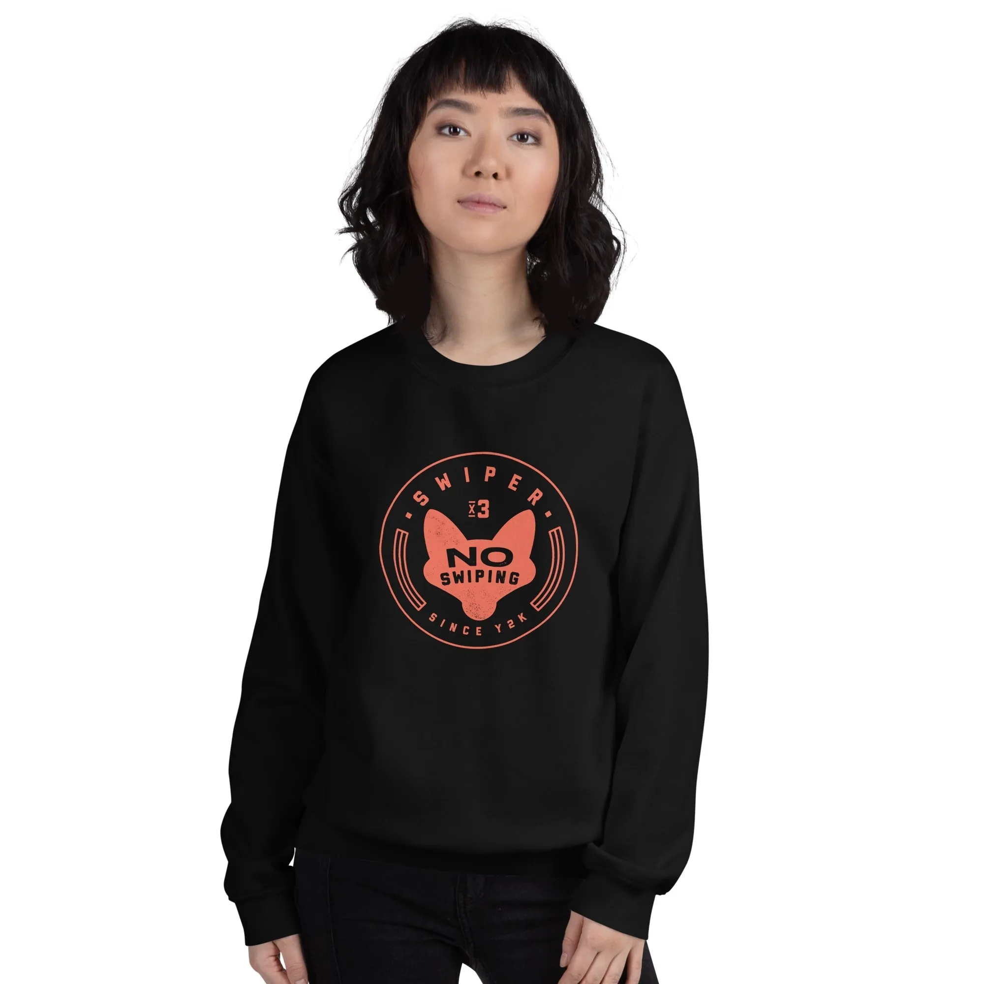 Dora the Explorer Swiper No Swiping Fleece Crewneck Sweatshirt