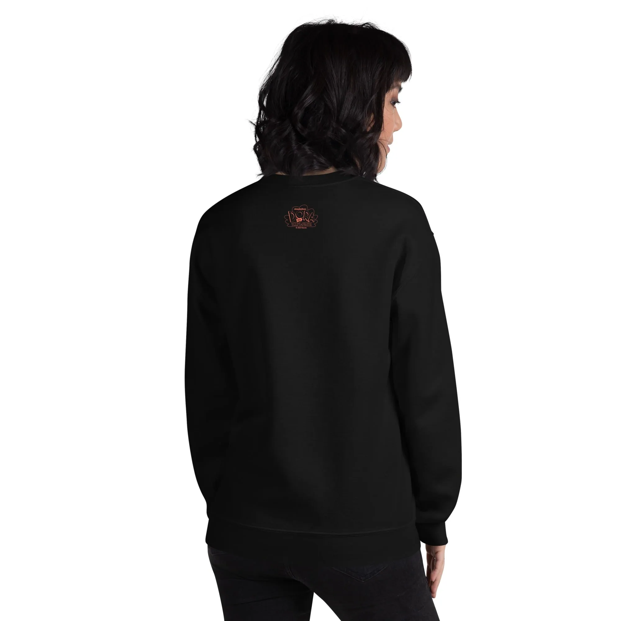 Dora the Explorer Swiper No Swiping Fleece Crewneck Sweatshirt