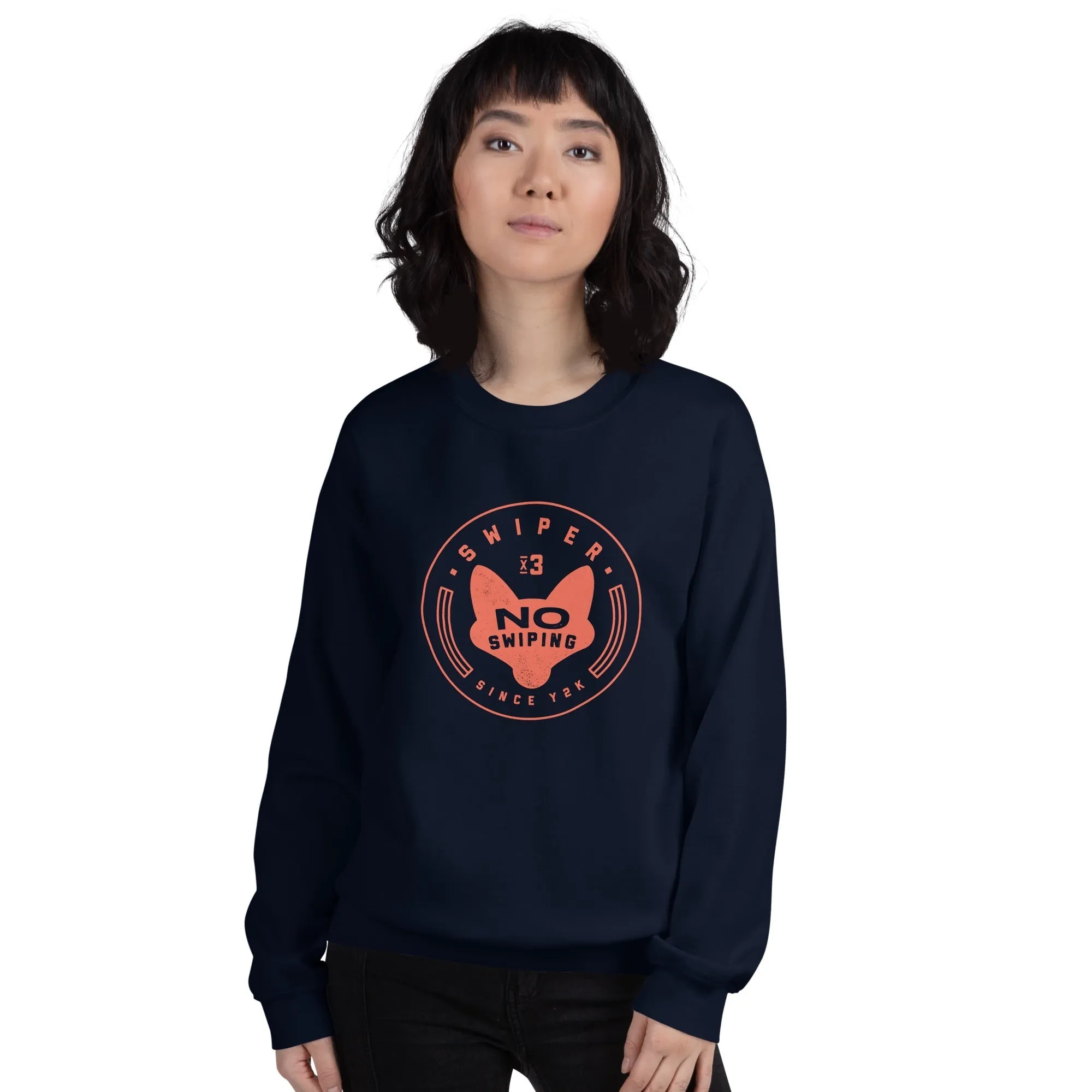 Dora the Explorer Swiper No Swiping Fleece Crewneck Sweatshirt