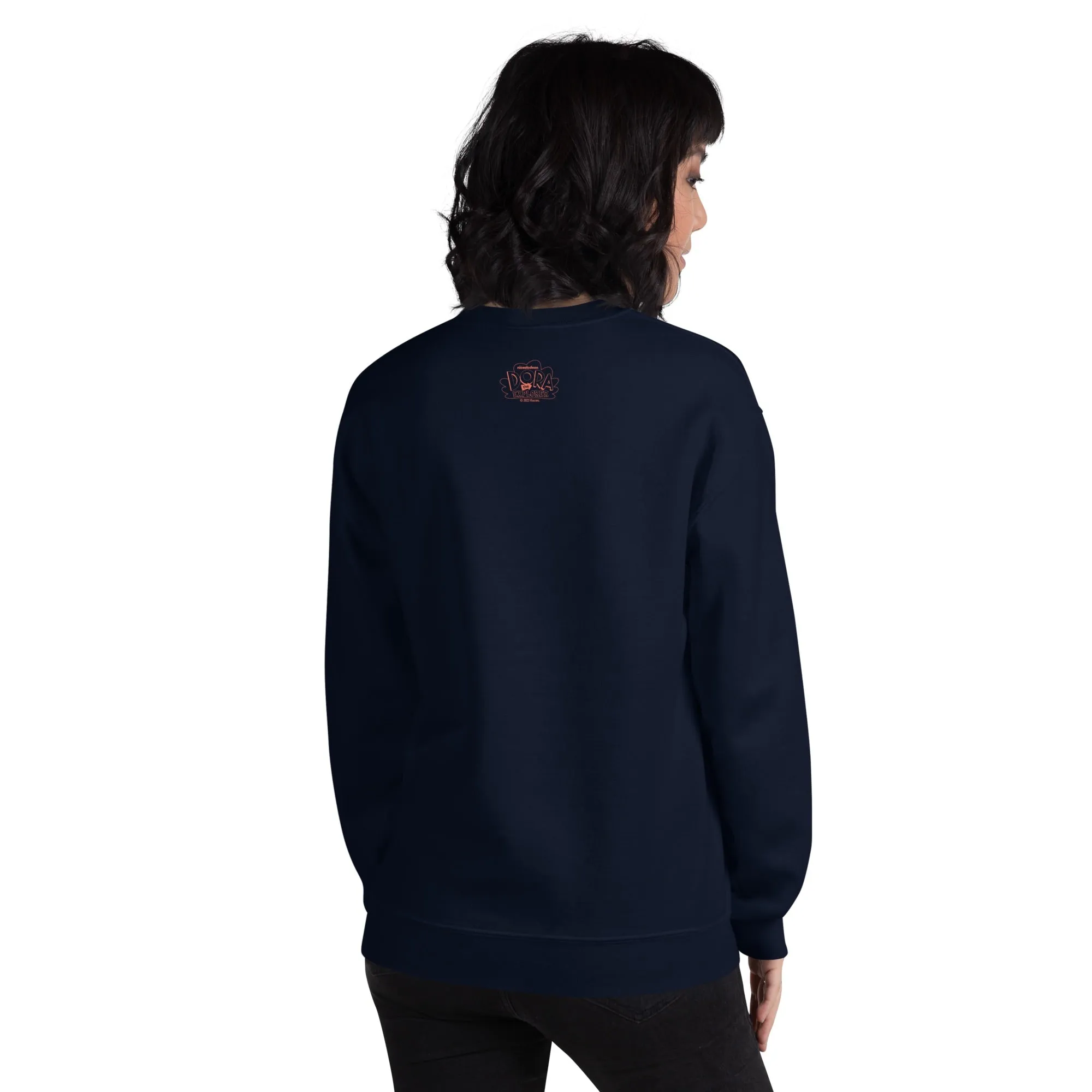 Dora the Explorer Swiper No Swiping Fleece Crewneck Sweatshirt