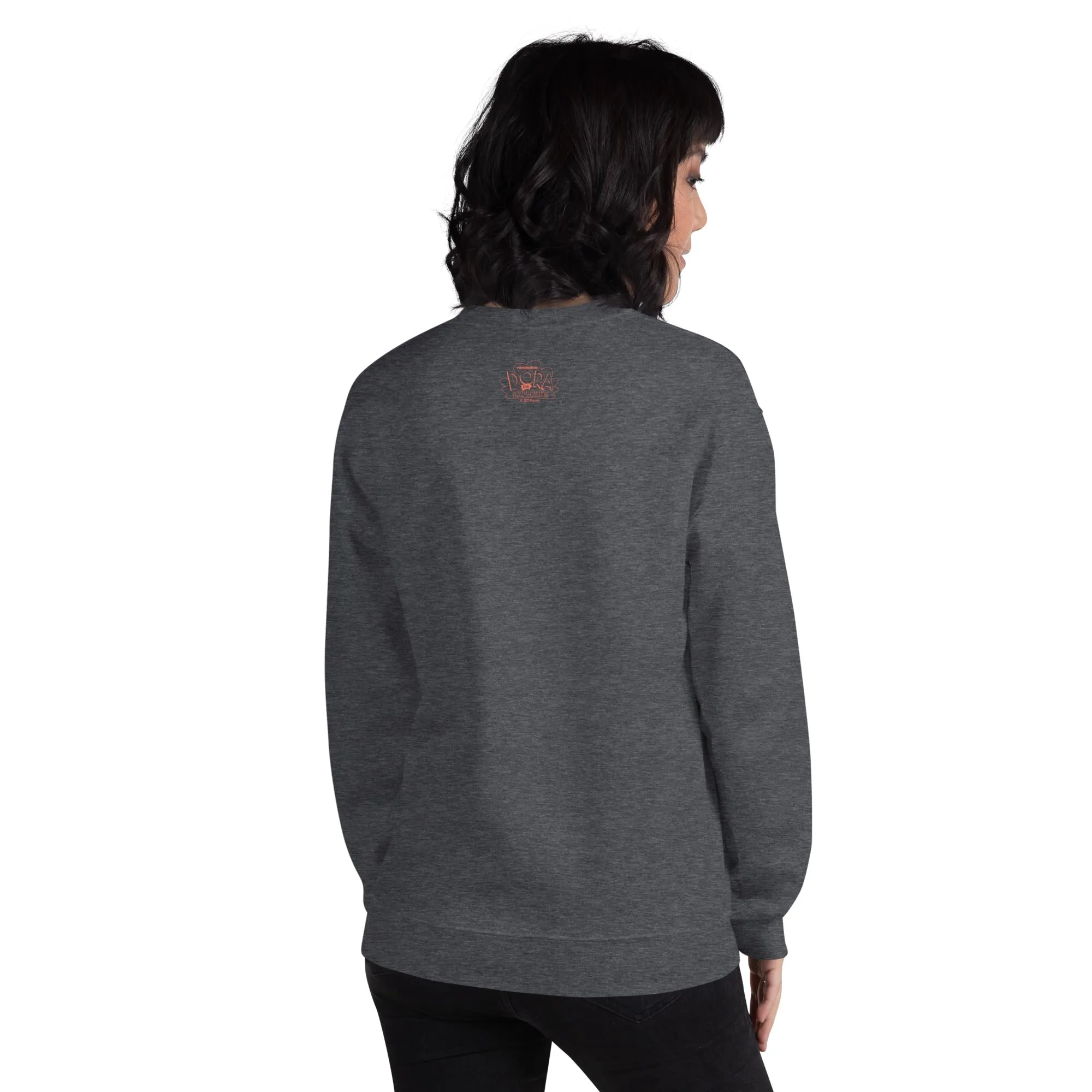 Dora the Explorer Swiper No Swiping Fleece Crewneck Sweatshirt