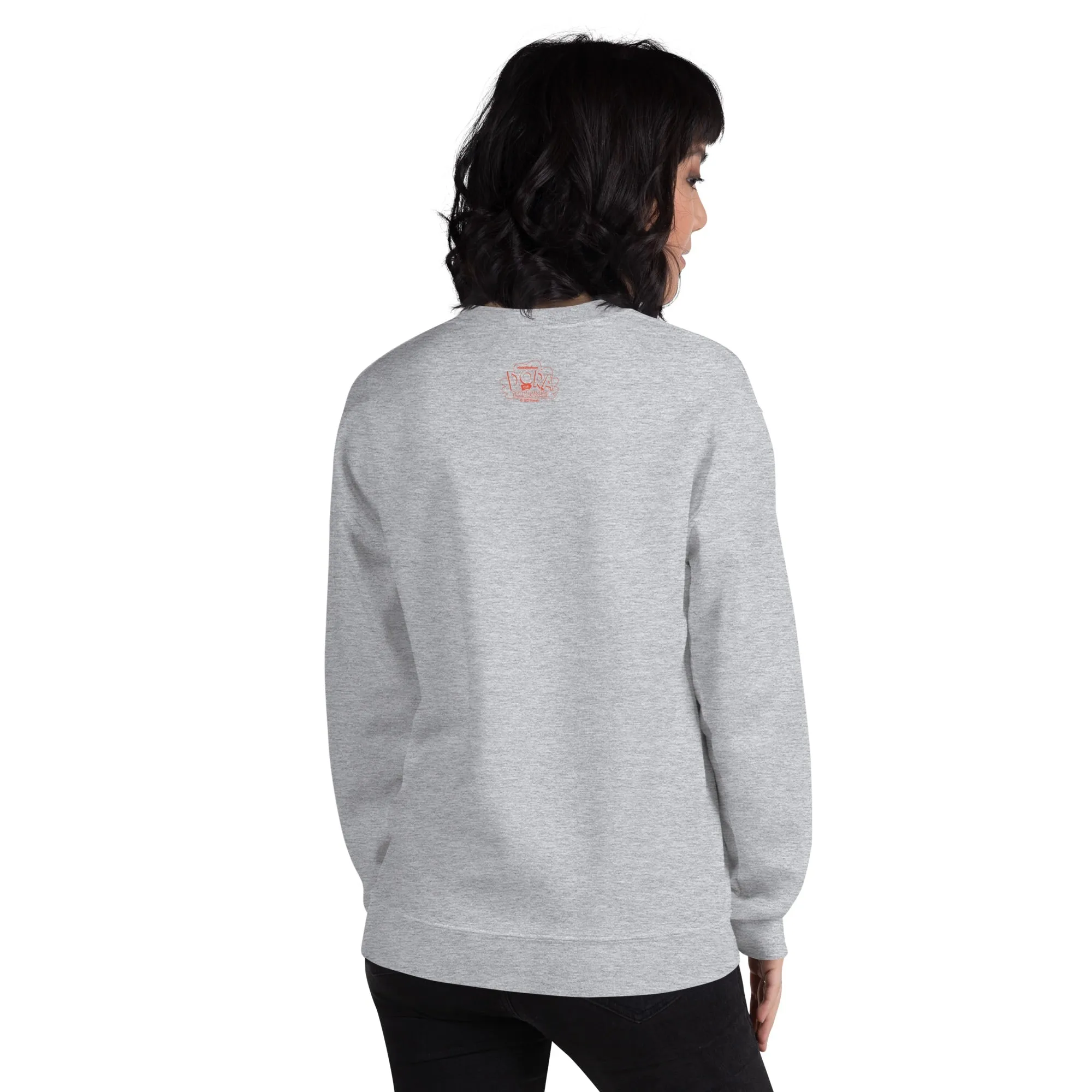 Dora the Explorer Swiper No Swiping Fleece Crewneck Sweatshirt