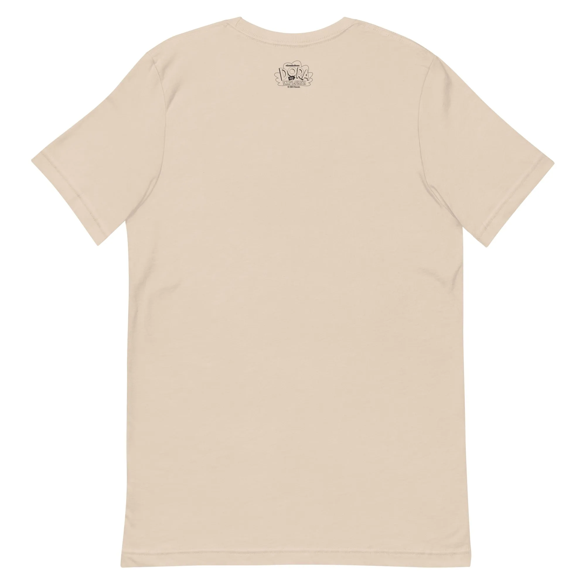 Dora the Explorer The World Awaits Adult Short Sleeve T-Shirt
