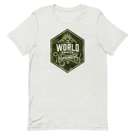 Dora the Explorer The World Awaits Adult Short Sleeve T-Shirt
