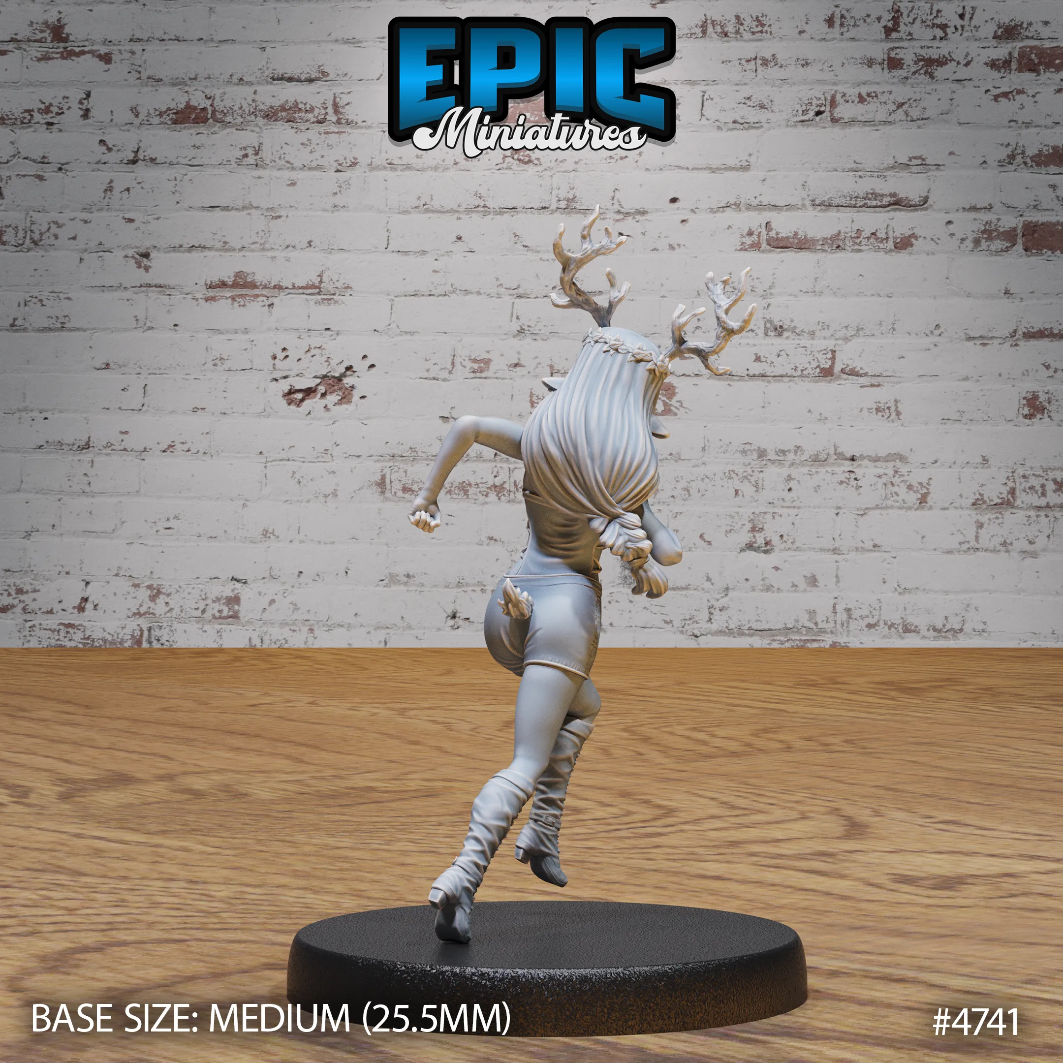 Druid Child Female #4739-4741 by Epic Miniatures | 3D Printable D&D Models