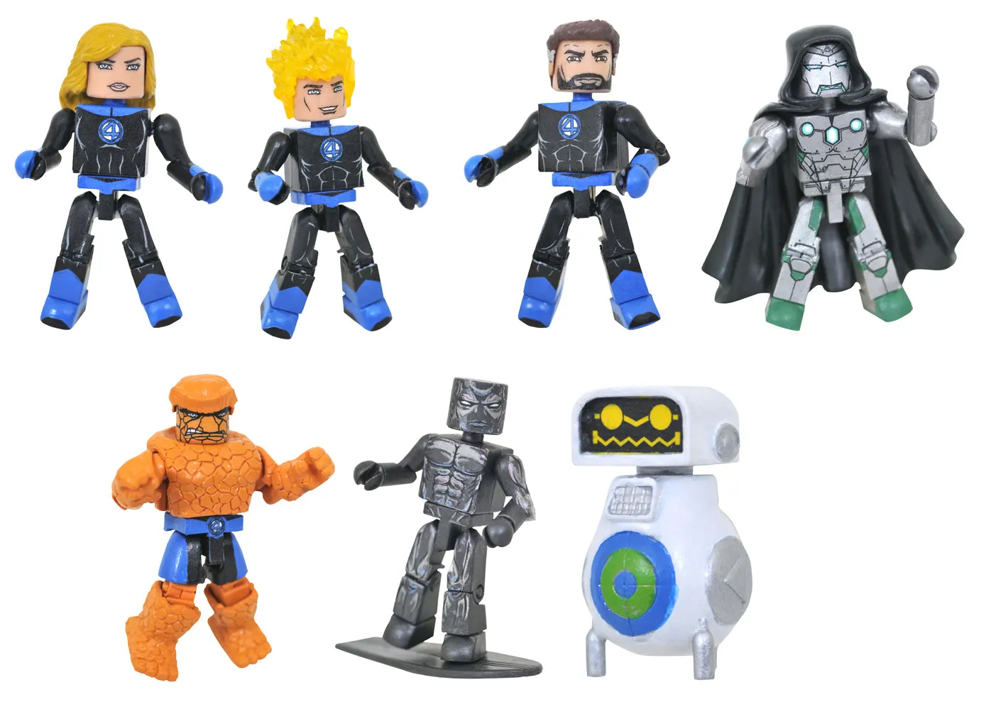Fantastic Four Minimates Deluxe Box Set - 7-Pack Action Figures (84158) LAST ONE!