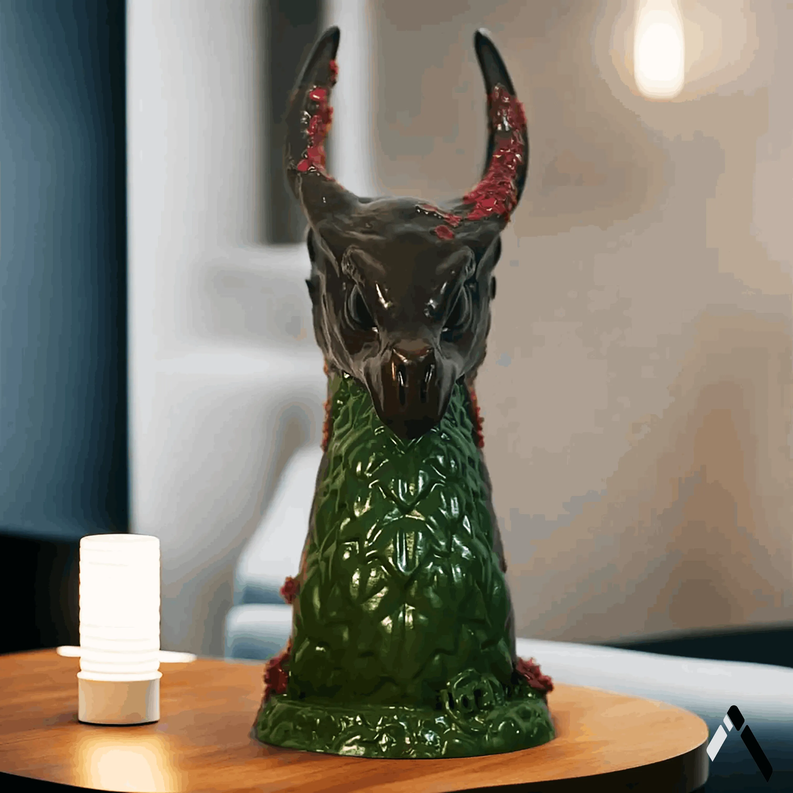 Forest Dragon Figurine Statue