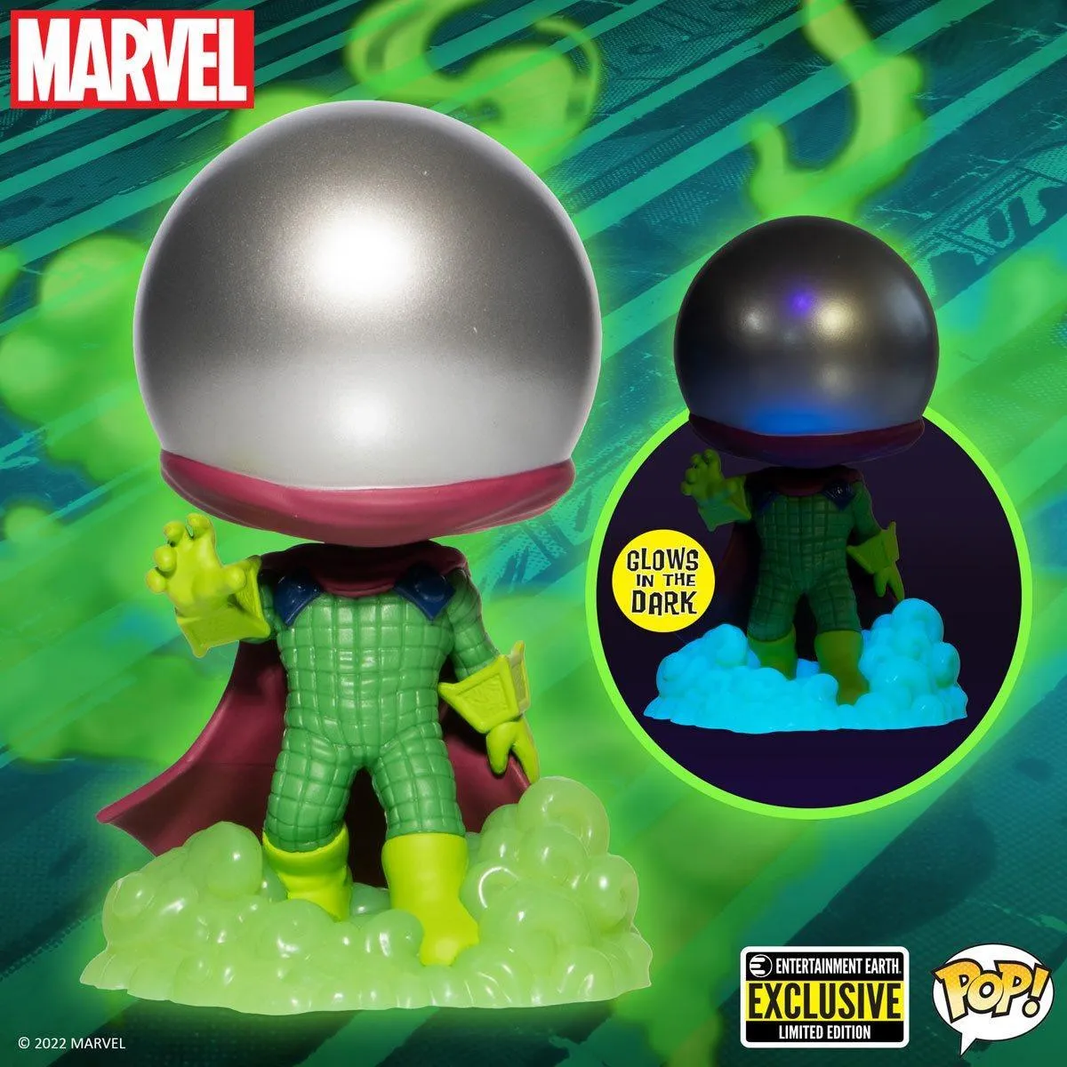 Funko Pop! Marvel - Mysterio Glow-in-the-Dark