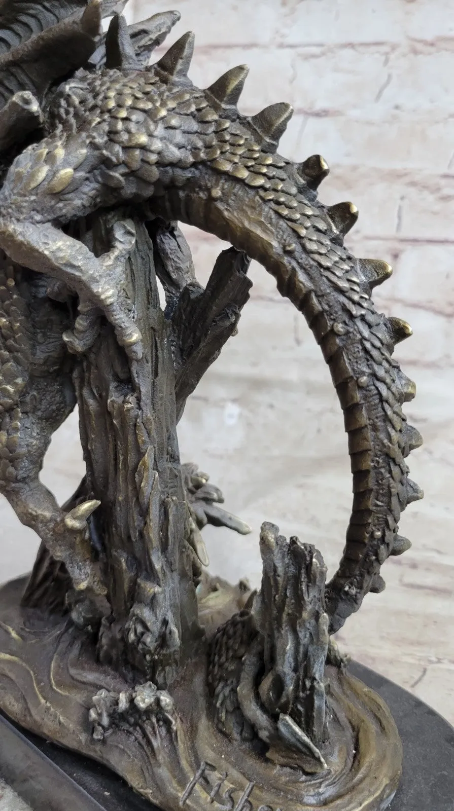 Handcrafted bronze sculpture SALE Art Asian Chinese Dragon Home Decoration Decor