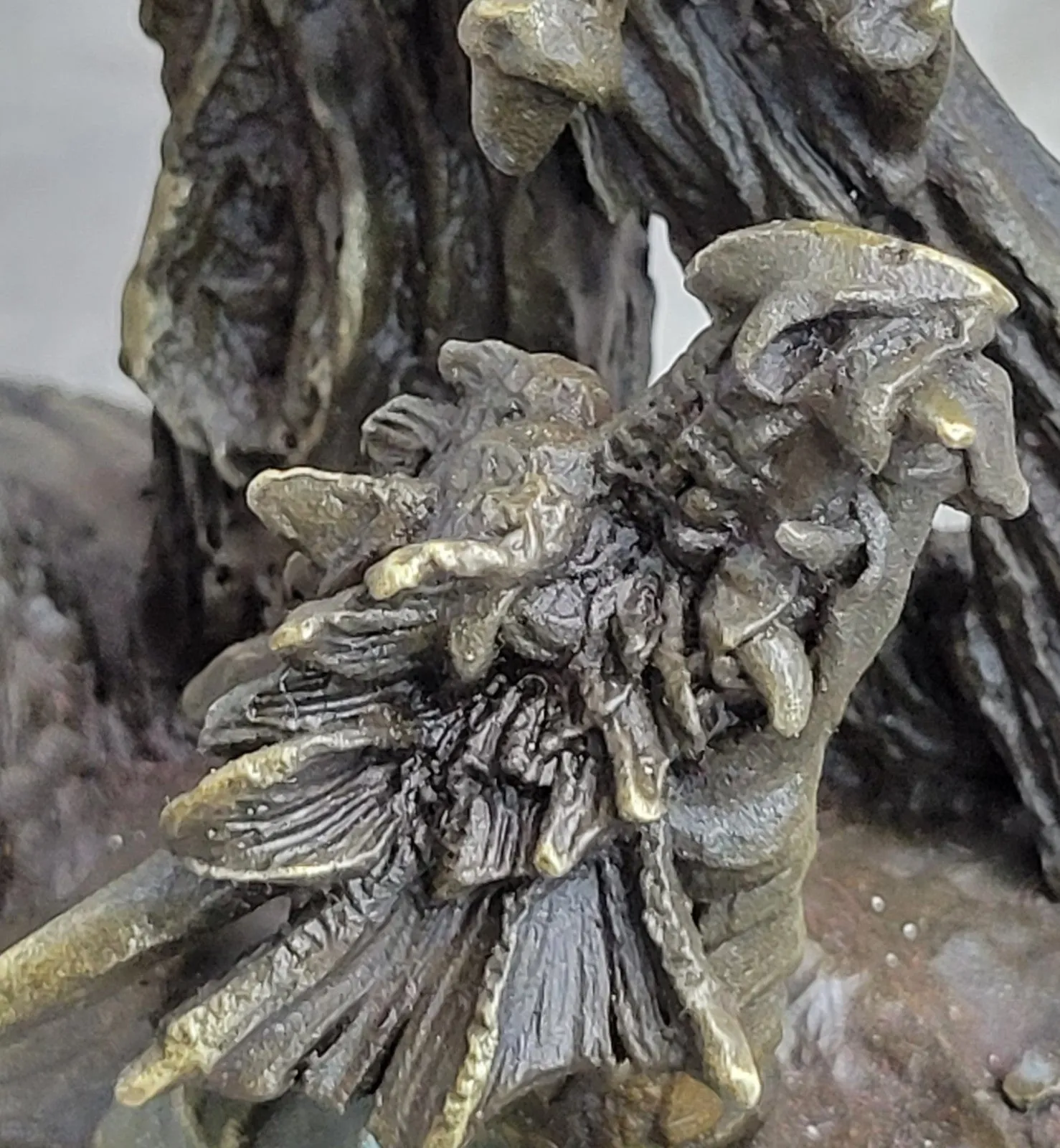Handcrafted bronze sculpture SALE Art Asian Chinese Dragon Home Decoration Decor