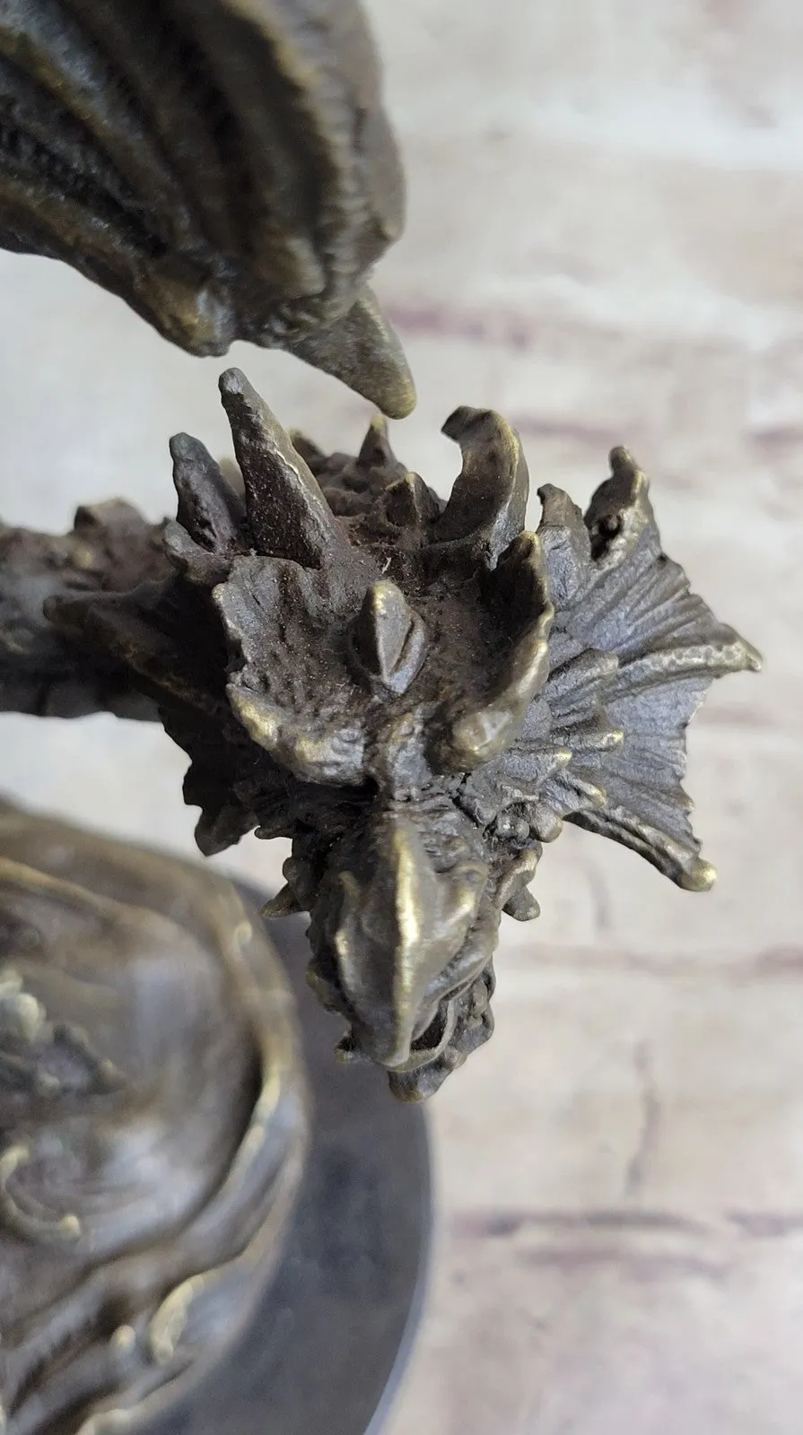 Handcrafted bronze sculpture SALE Art Asian Chinese Dragon Home Decoration Decor