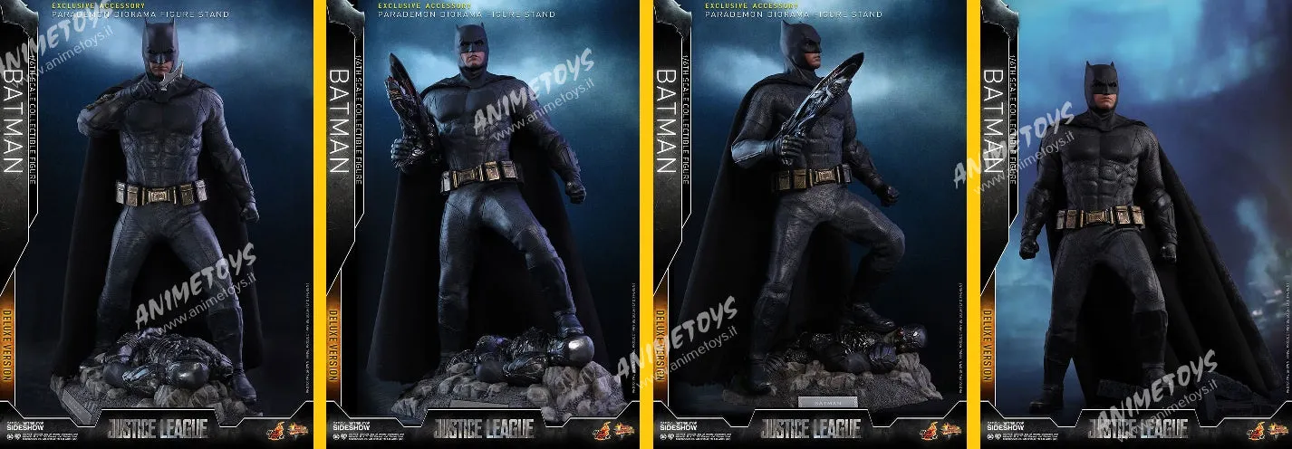 HOT TOYS - Dc Comics - Justice League Movie - Batman - DeLuxe Figure - Movie Masterpiece 1:6 Action Doll