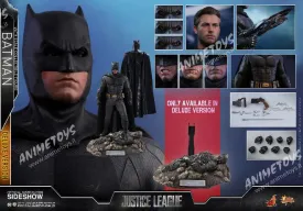 HOT TOYS - Dc Comics - Justice League Movie - Batman - DeLuxe Figure - Movie Masterpiece 1:6 Action Doll