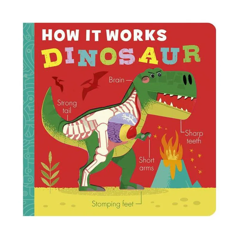 How It Works : Dinosaur - Board Book