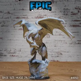 Inferno Wyvern by Epic Miniatures | High-Detail DnD Tabletop Model