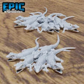 Lizard Swarm Set (#4857-#4858) by Epic Miniatures | D&D Tabletop Miniatures