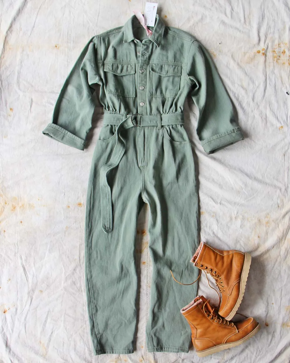 Ranger Coverall Jumpsuit in Denim