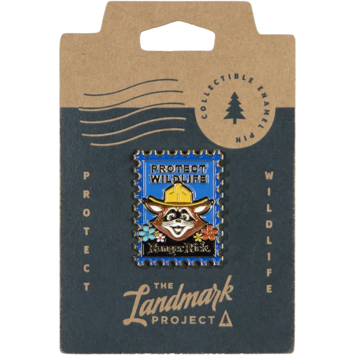 Ranger Rick Postage Stamp Pin