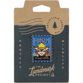 Ranger Rick Postage Stamp Pin