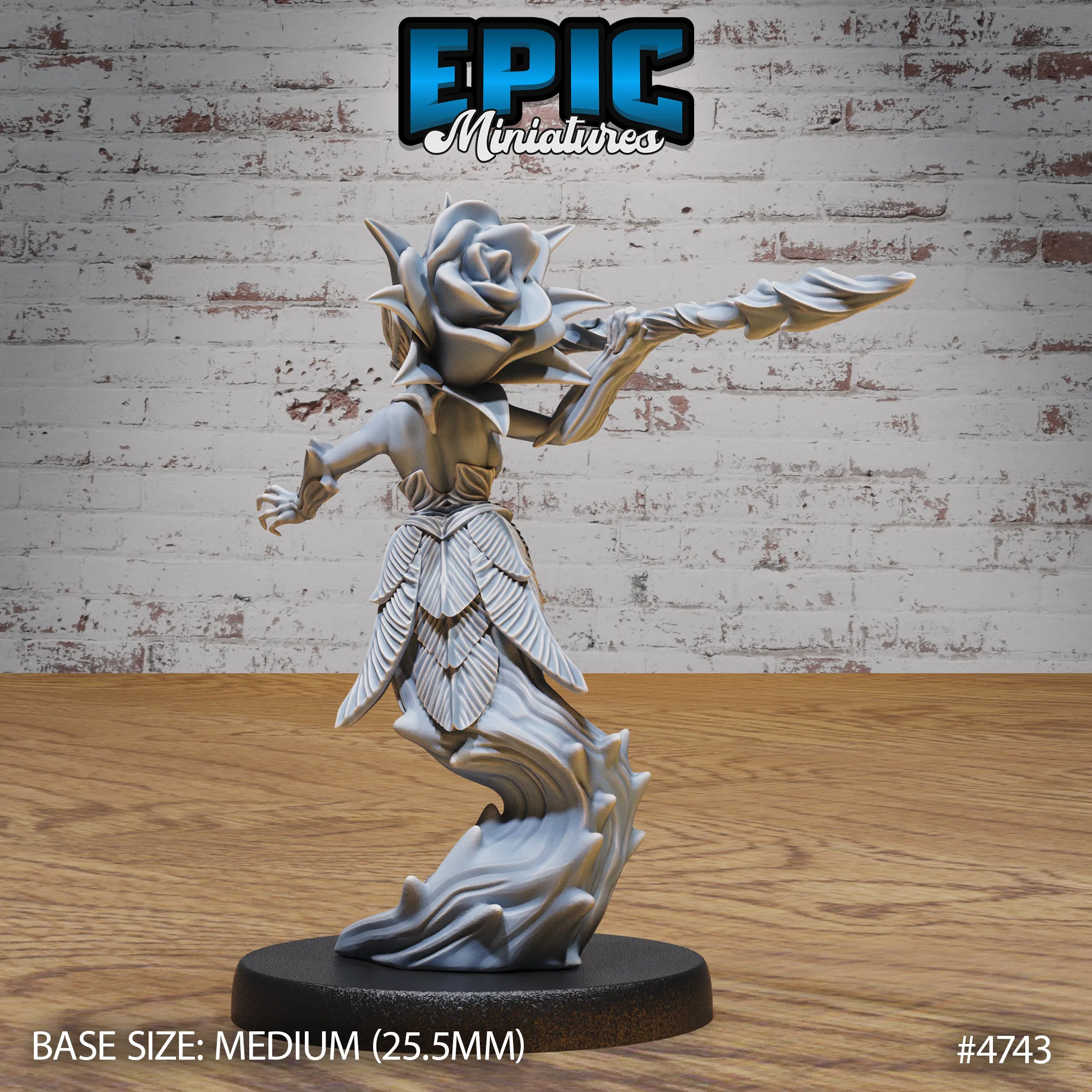 Rose Spirit #4742-#4744 by Epic Miniatures | 3D Printable D&D Models