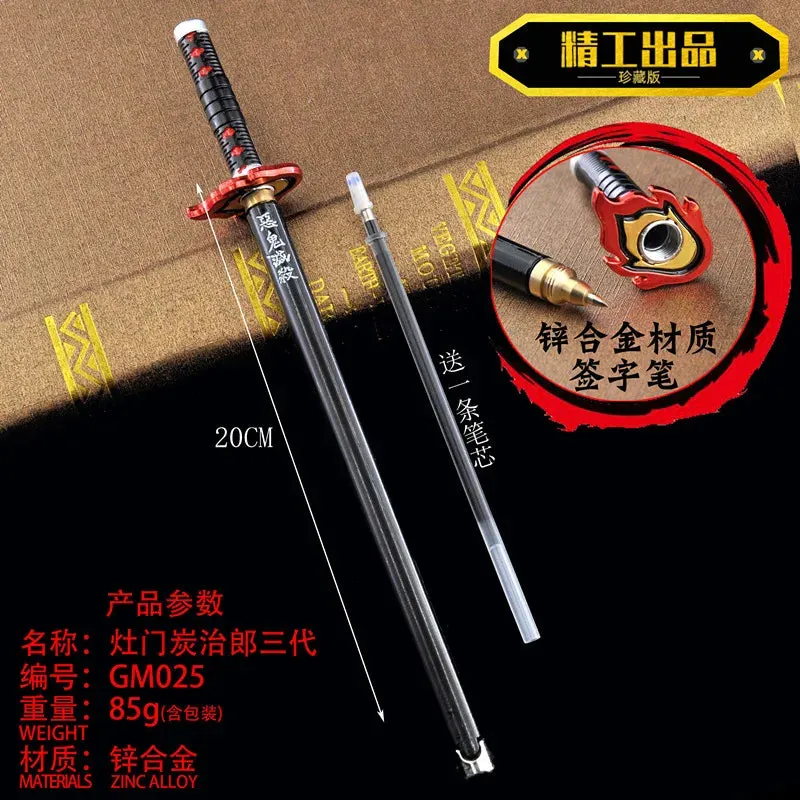 Samurai Sword Katana Model Gel Pen