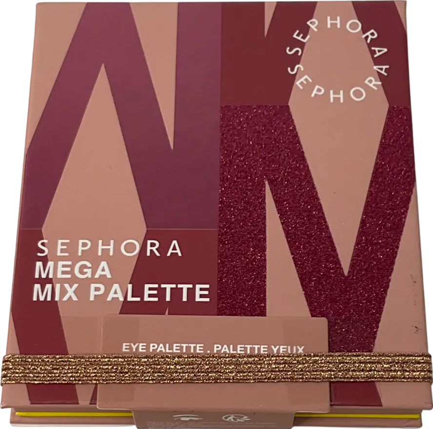 sephora Mega Mix Palette Rebellious Rosey Nude 88g