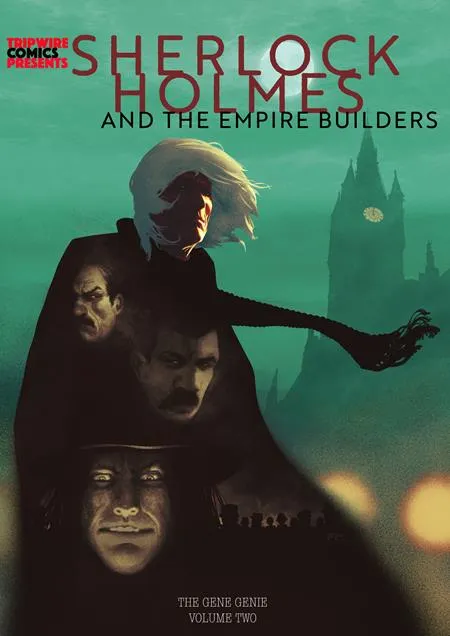 Sherlock Holmes And The Empire Builders HC Vol 02 The Gene Genie Frazer Irving Variant *PRE-ORDER*