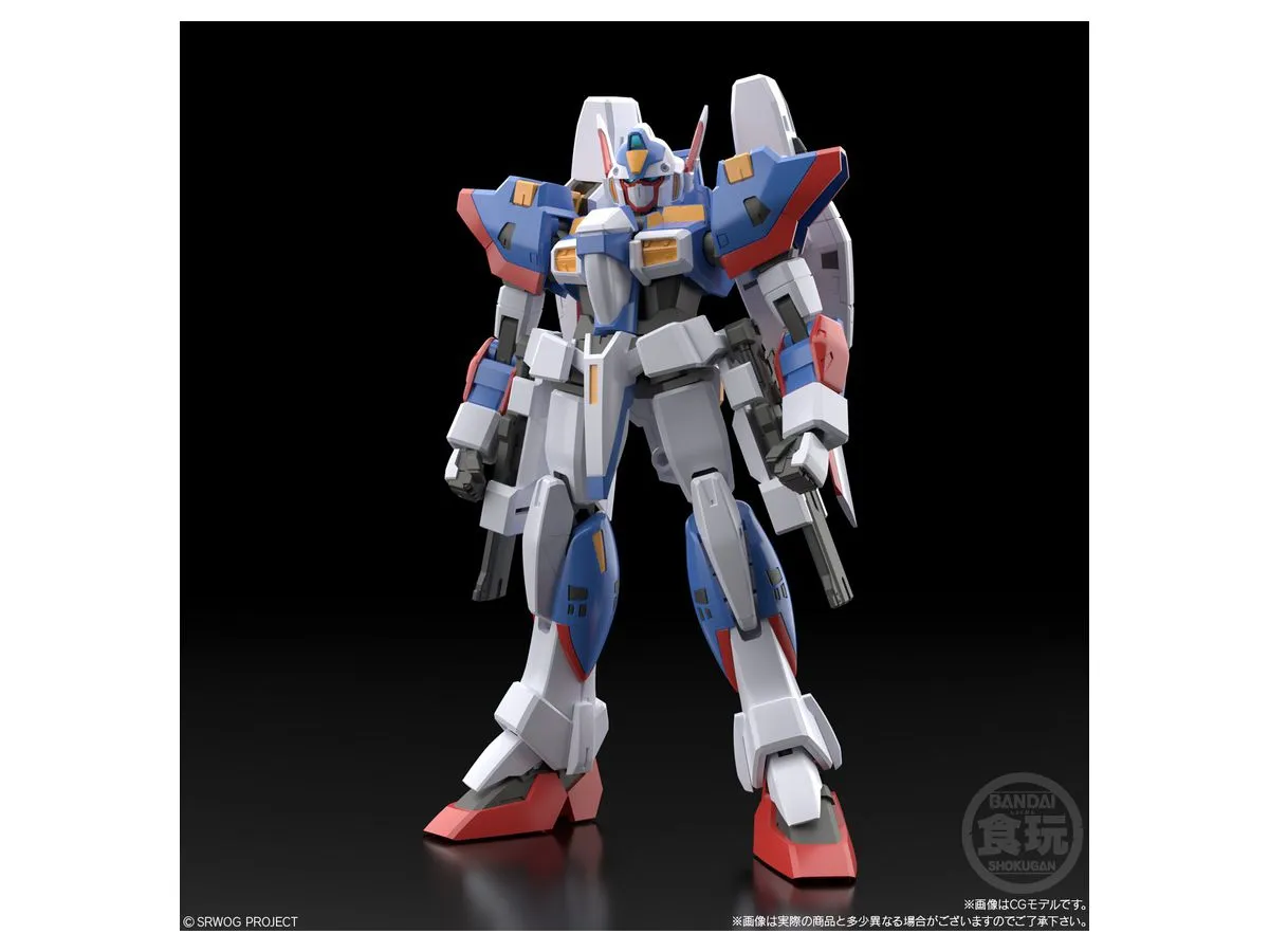 SMP Super Robot Wars OG R-1 & R-Gun Model Kit (2 Pack Box)