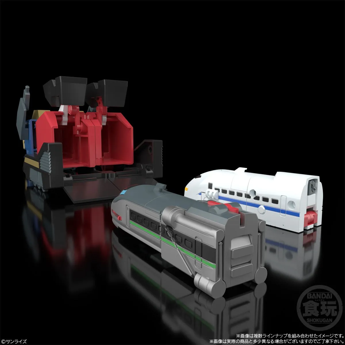 SMP The Brave Express Might Gaine Model Kit (3 Pack Box)
