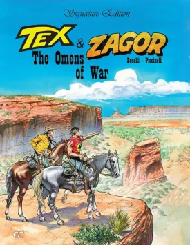 Tex & Zagor Omens Of War HC Signature Edition
