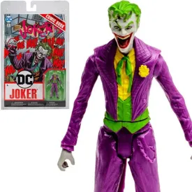 The Joker 3-Inch Scale Action Figure with Joker #1 Comic Book