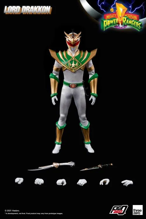 ThreeZero FigZero 1/6 Mighty Morphin Power Rangers Lord Drakkon Sixth Scale Figure