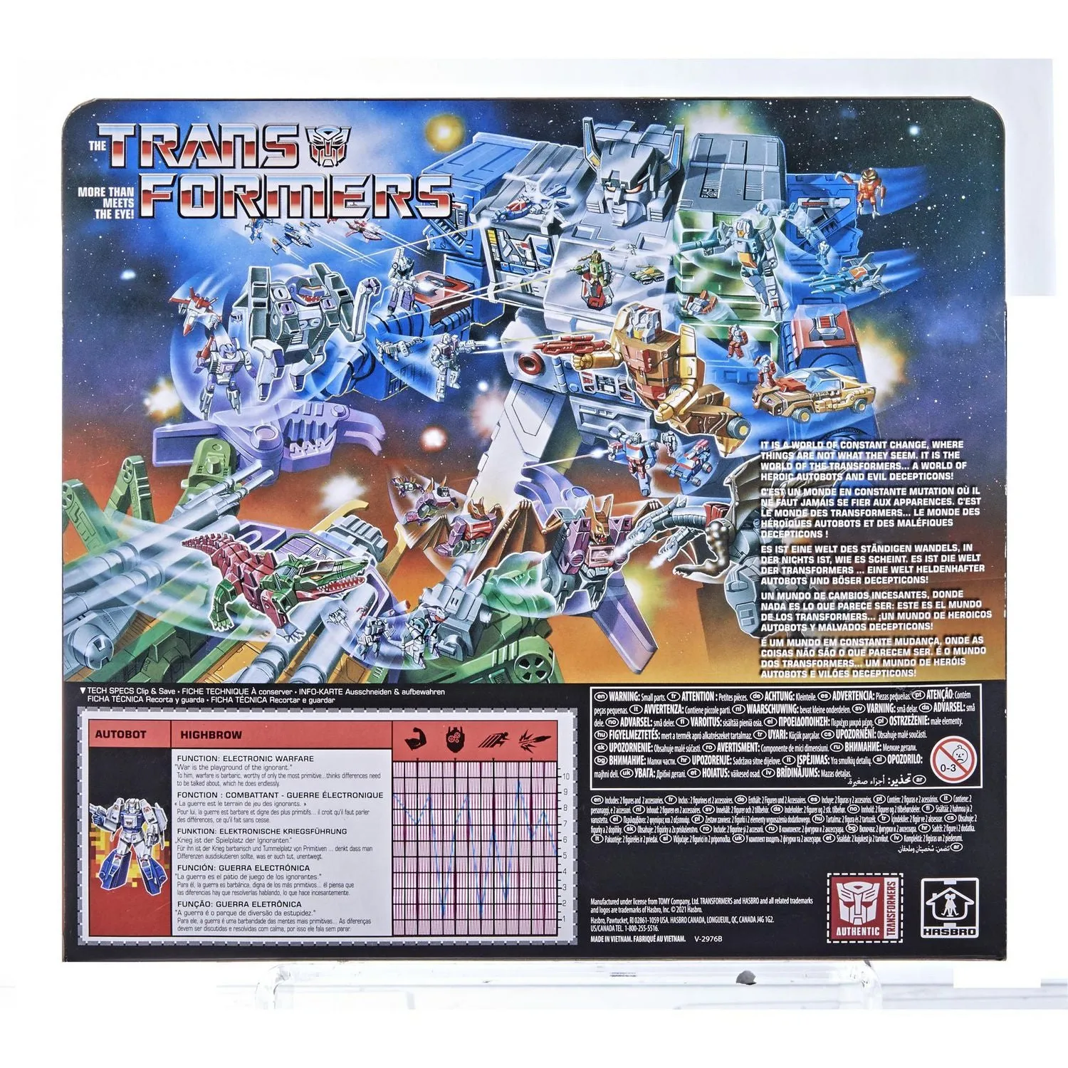 Transformers - Vintage Reissue - Deluxe-Class Headmaster Highbrow & Gort (F1024) Action Figures LOW STOCK