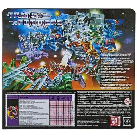 Transformers - Vintage Reissue - Deluxe-Class Headmaster Mindwipe & Vorath (F1026) Action Figures LOW STOCK